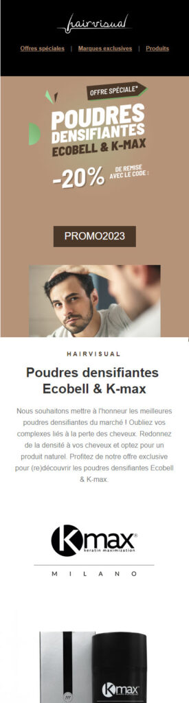 Newsletter mobile Haivisual