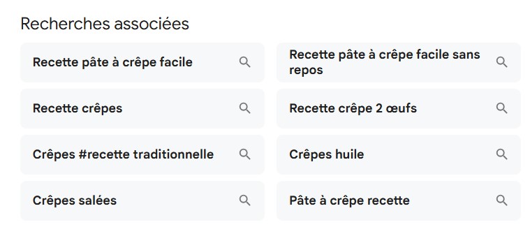 Analyse sémantique - recherches associées