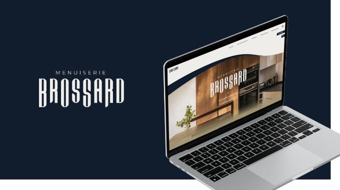 création site internet artisan menuiserie brossard
